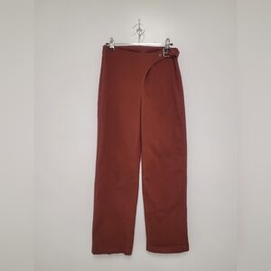 Future Collective Reese Blutstein Retro Style Brown Pants sz 2
